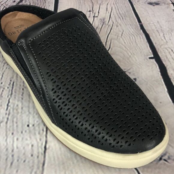 Earth Origins Emilia Black Sneaker Mules Women’s Sz 7 - Picture 5 of 10